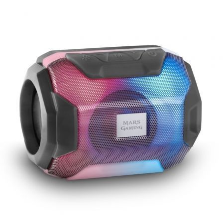 Mars Gaming MSBAX Altavoz Bluetooth 10W con Iluminación RGB Mars Gaming MSBAX Altavoz Bluetooth 10W con Iluminación RGB